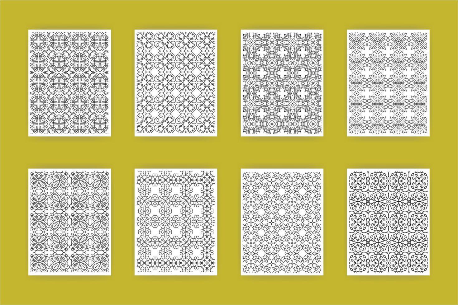 Mandala Textile Art pattern vector