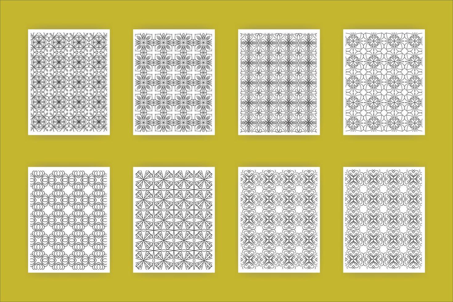 Mandala Textile Art pattern vector