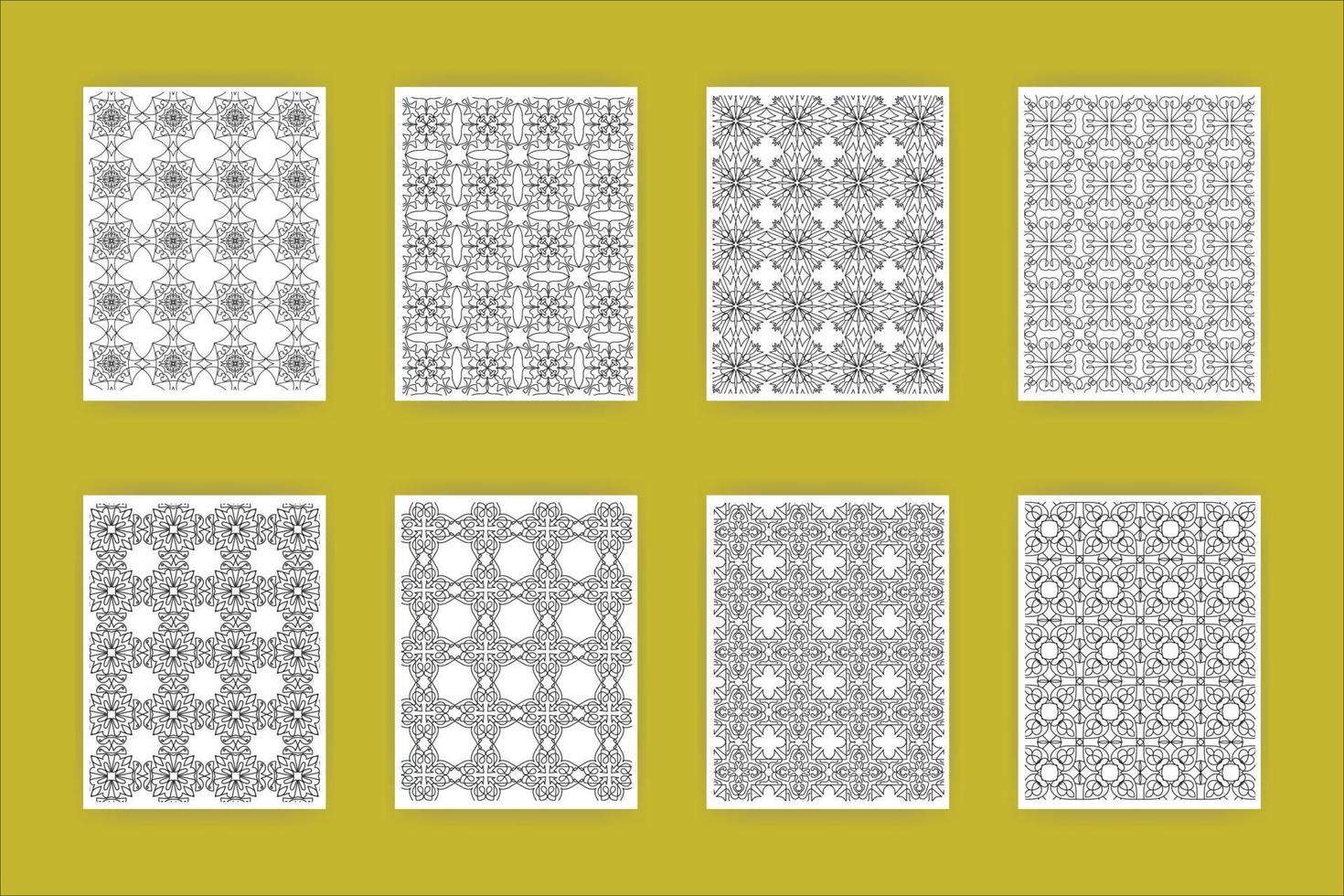 Mandala Textile Digital pattern vector