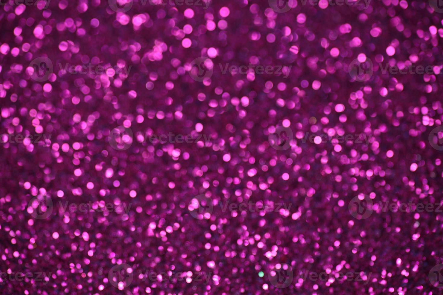 Purple sparkle blurry background with shiny white dots photo