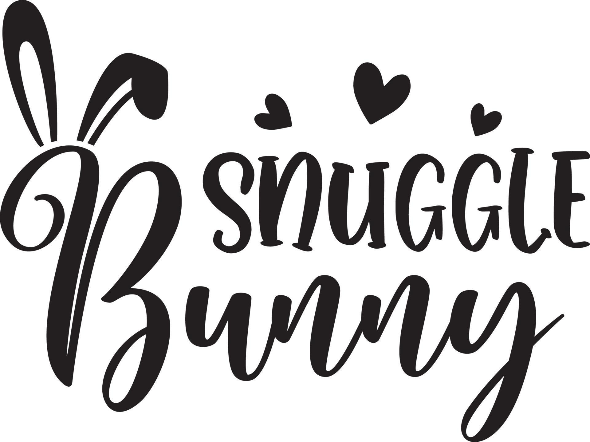Snuggle Bunny Vector File 7104699 Vector Art at Vecteezy