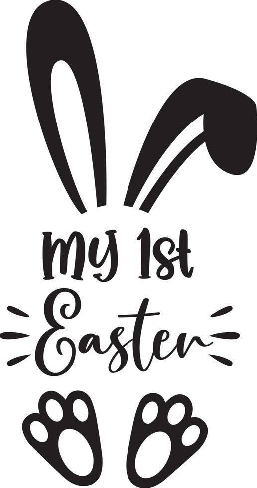My 1st Easter Vector