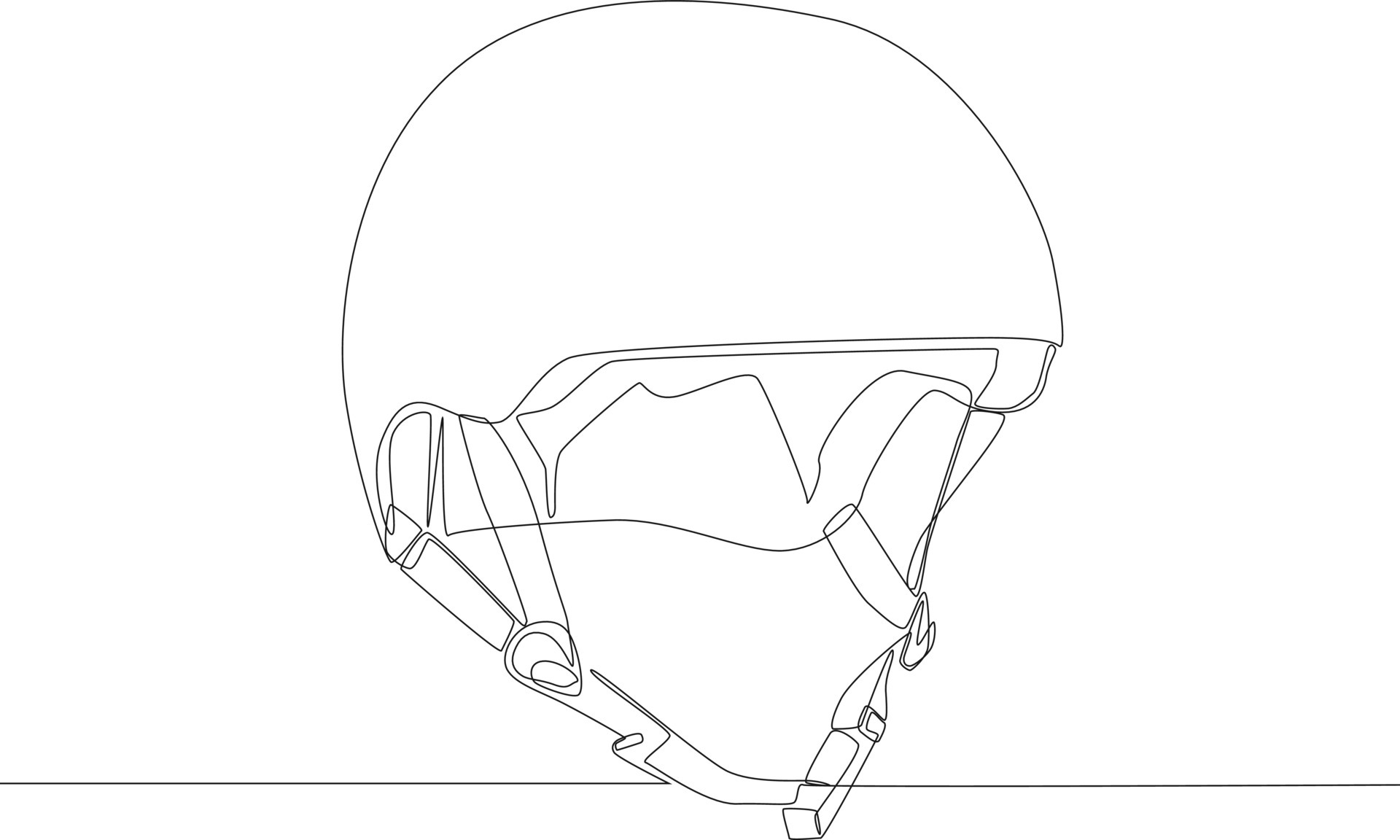 Motorcycle Harley helmet Sketch | Stock Video | Pond5