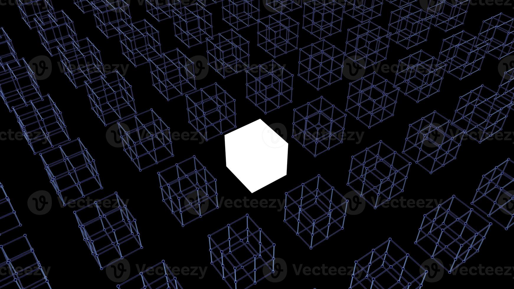 3D blockchain cityscape ,concept city network,Earth image provided by Nasa.Elements of this image furnished by NASA photo