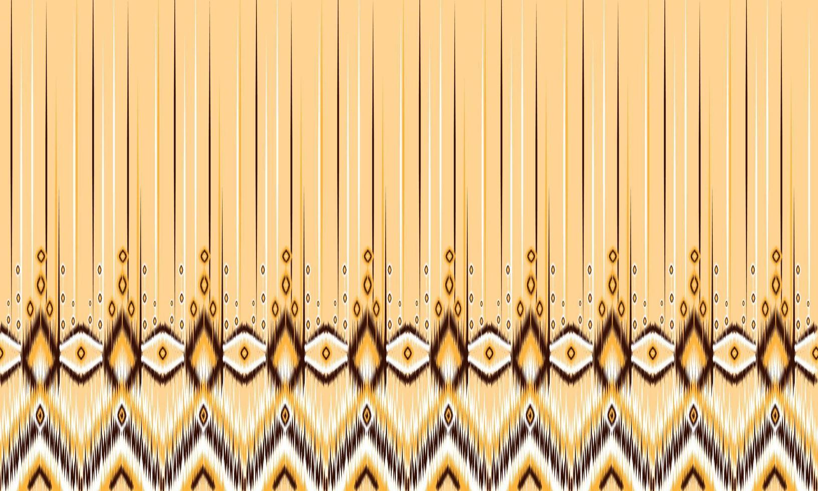 Geometric ethnic oriental ikat pattern traditional Design for background,carpet,wallpaper,clothing,wrapping,Batik,fabric,Vector illustration.embroidery style. vector