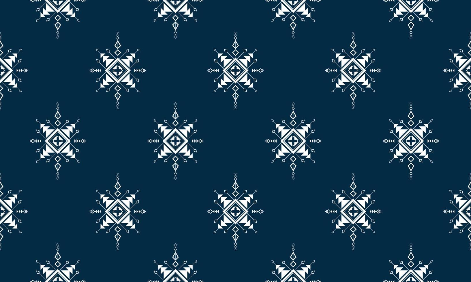 Geometric ethnic oriental ikat pattern traditional Design for background,carpet,wallpaper,clothing,wrapping,Batik,fabric,Vector illustration.embroidery style. vector