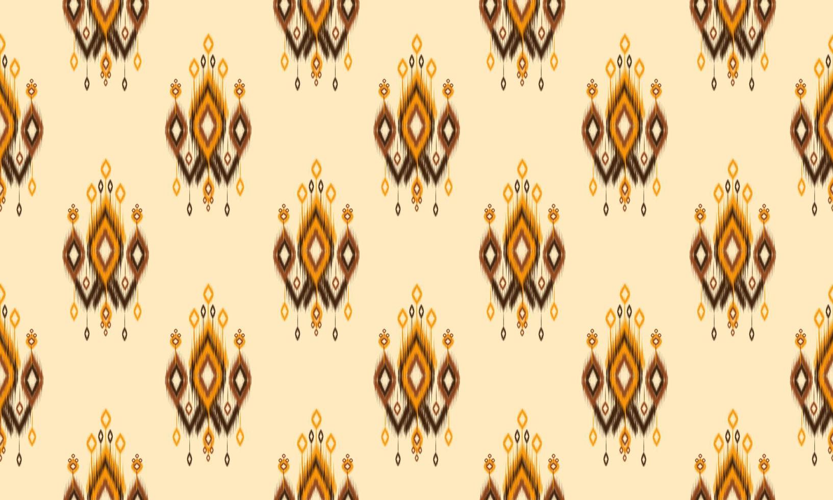 Geometric ethnic oriental ikat pattern traditional Design for background,carpet,wallpaper,clothing,wrapping,Batik,fabric,Vector illustration.embroidery style. vector