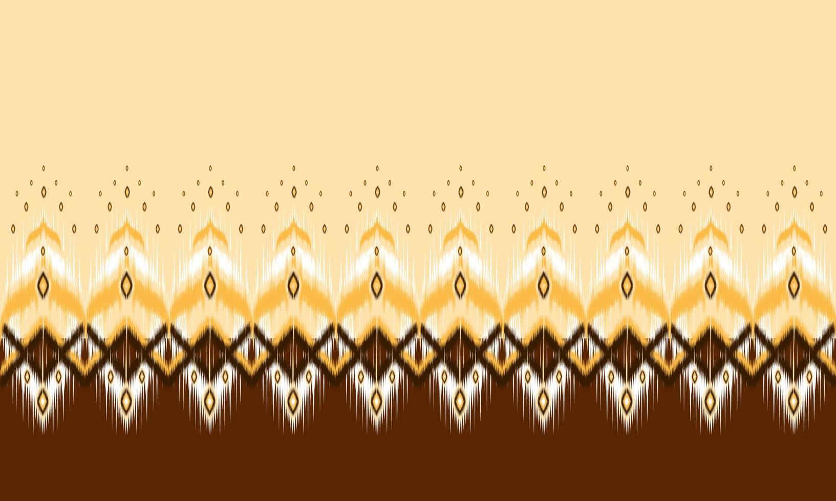 Geometric ethnic oriental ikat pattern traditional Design for background,carpet,wallpaper,clothing,wrapping,Batik,fabric,Vector illustration.embroidery style. vector