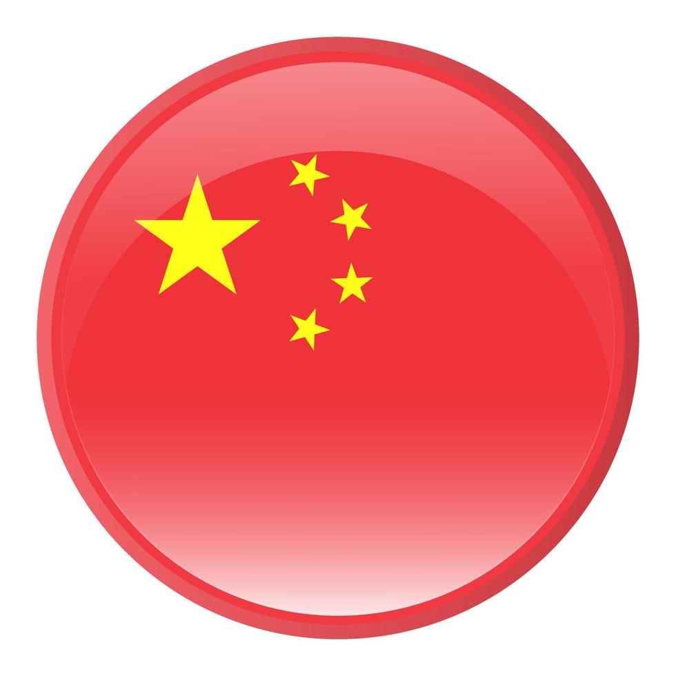 Flag of the People's Republic of China vector