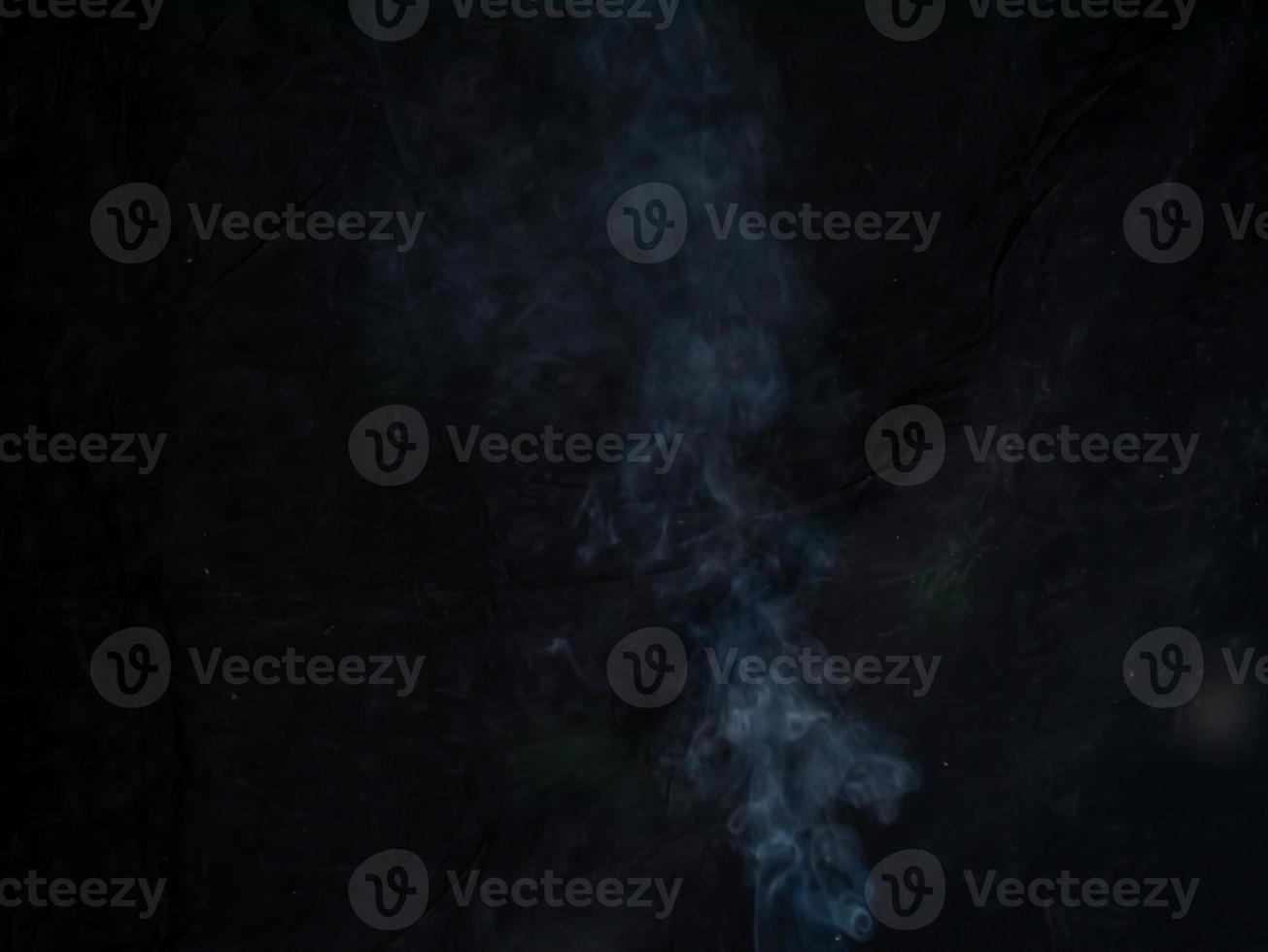 smoke texture on black background. photo