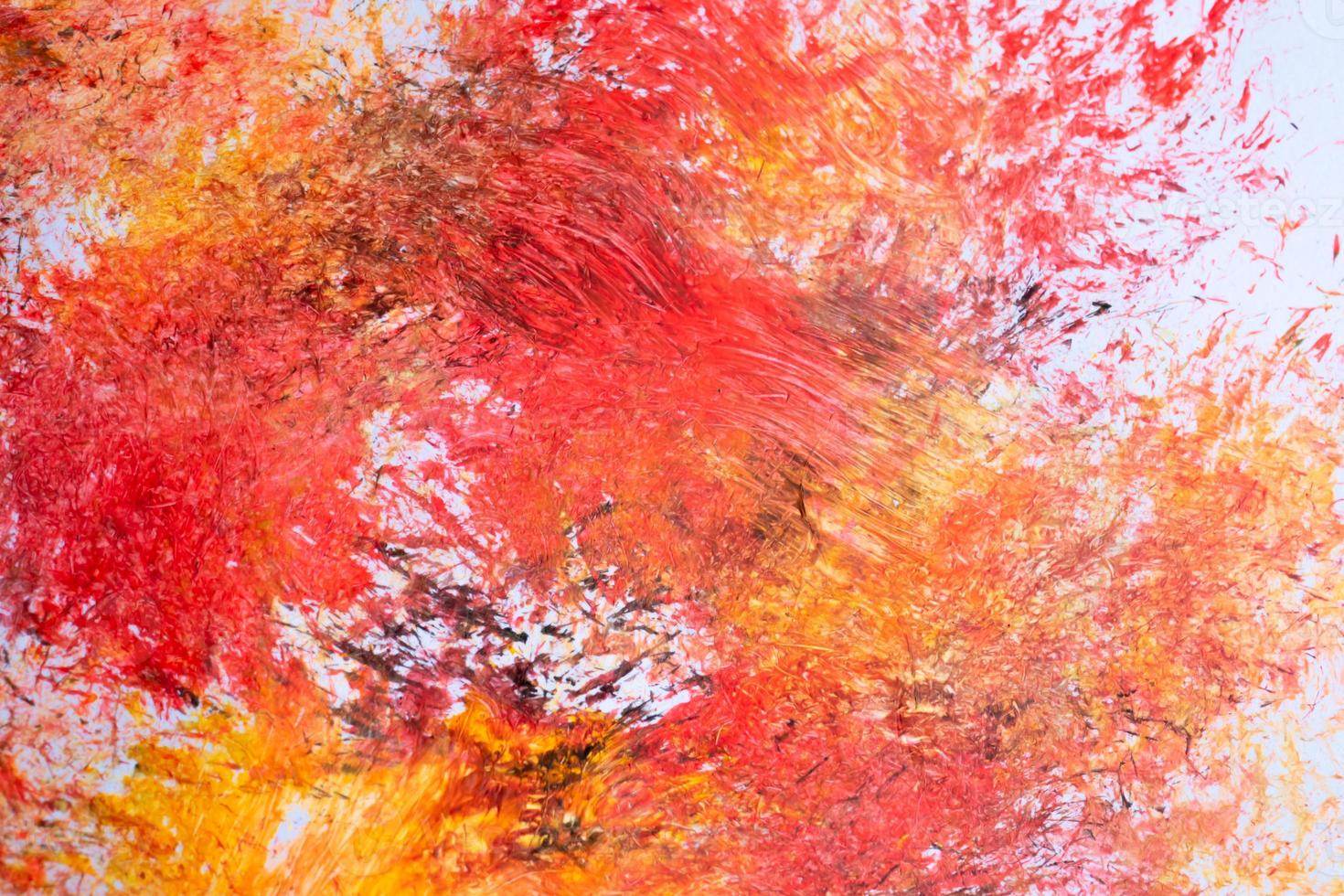 Oil painted background photo