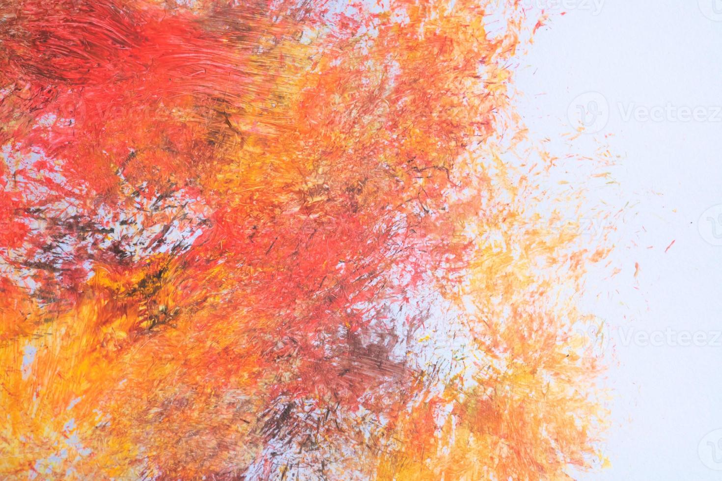 Oil painted background photo