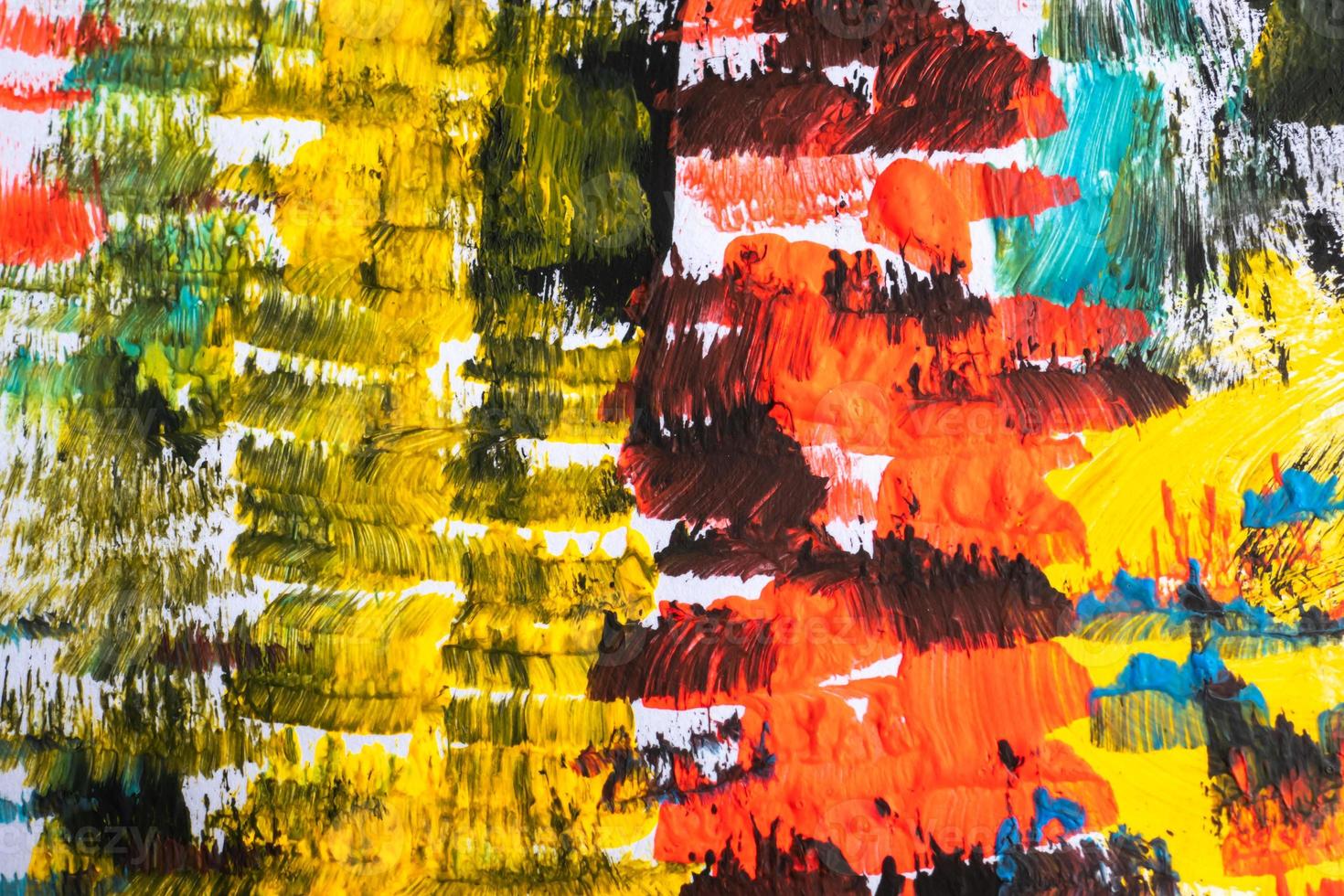 Oil painted background photo