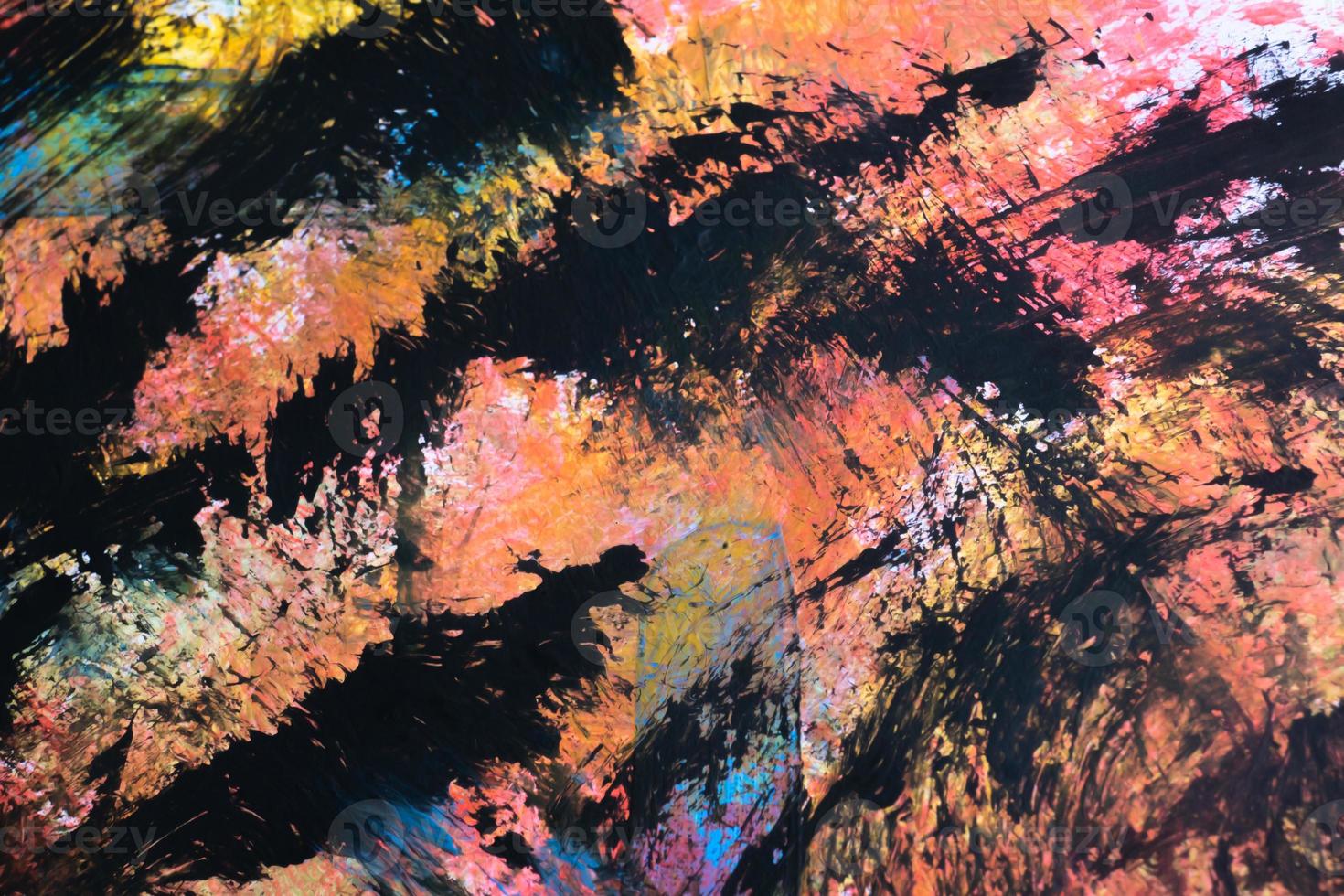 Oil painted background photo