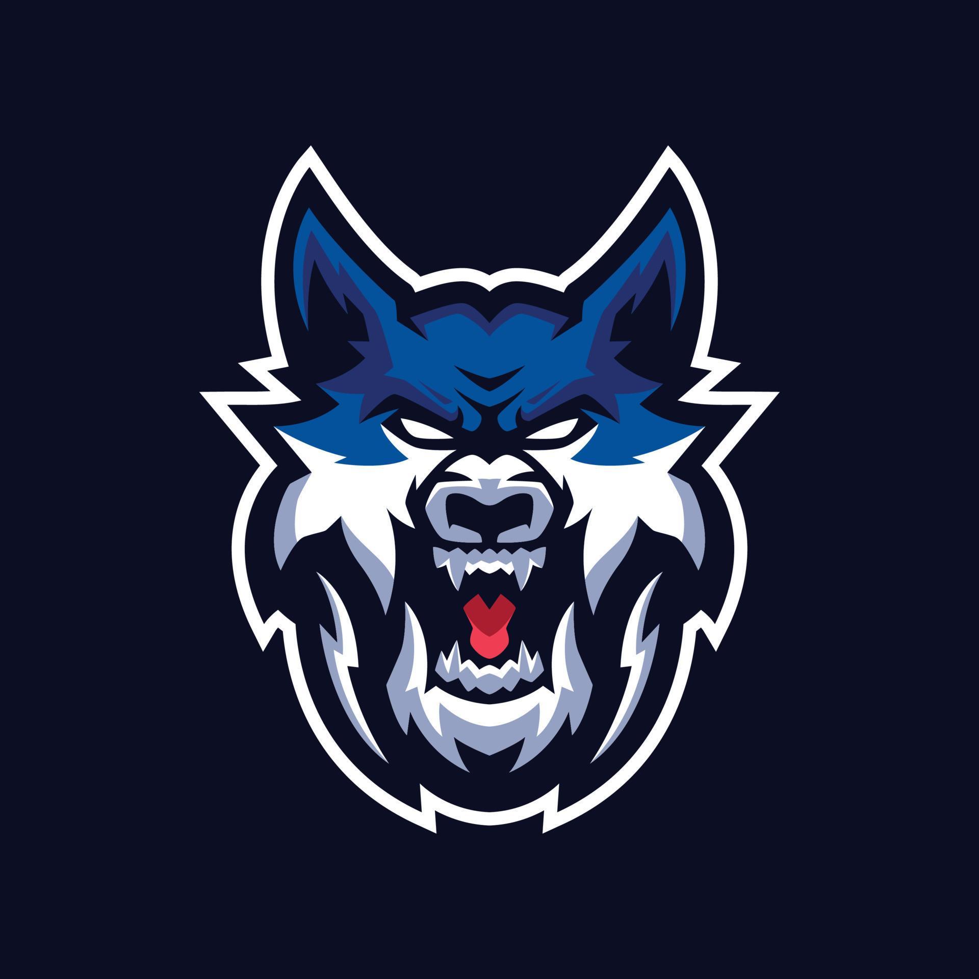 Wolves Mascot Logo Templates 7105768 Vector Art at Vecteezy