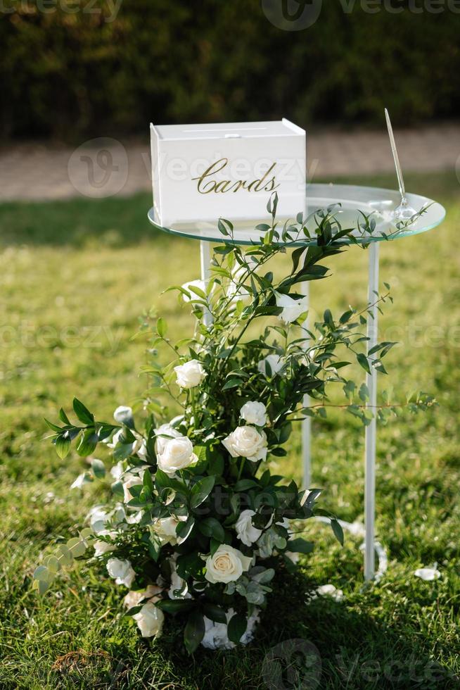 wedding ceremony area photo