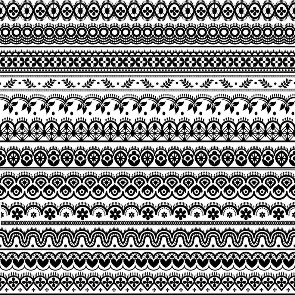 lace ornaments set vector