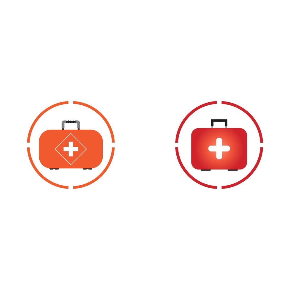 First aid icon on white background vector
