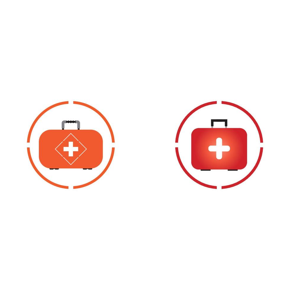 First aid icon on white background vector