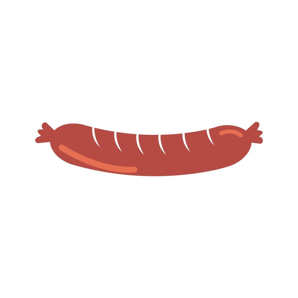 Sausage Icon Illustration vector background 7107090 Vector Art at Vecteezy