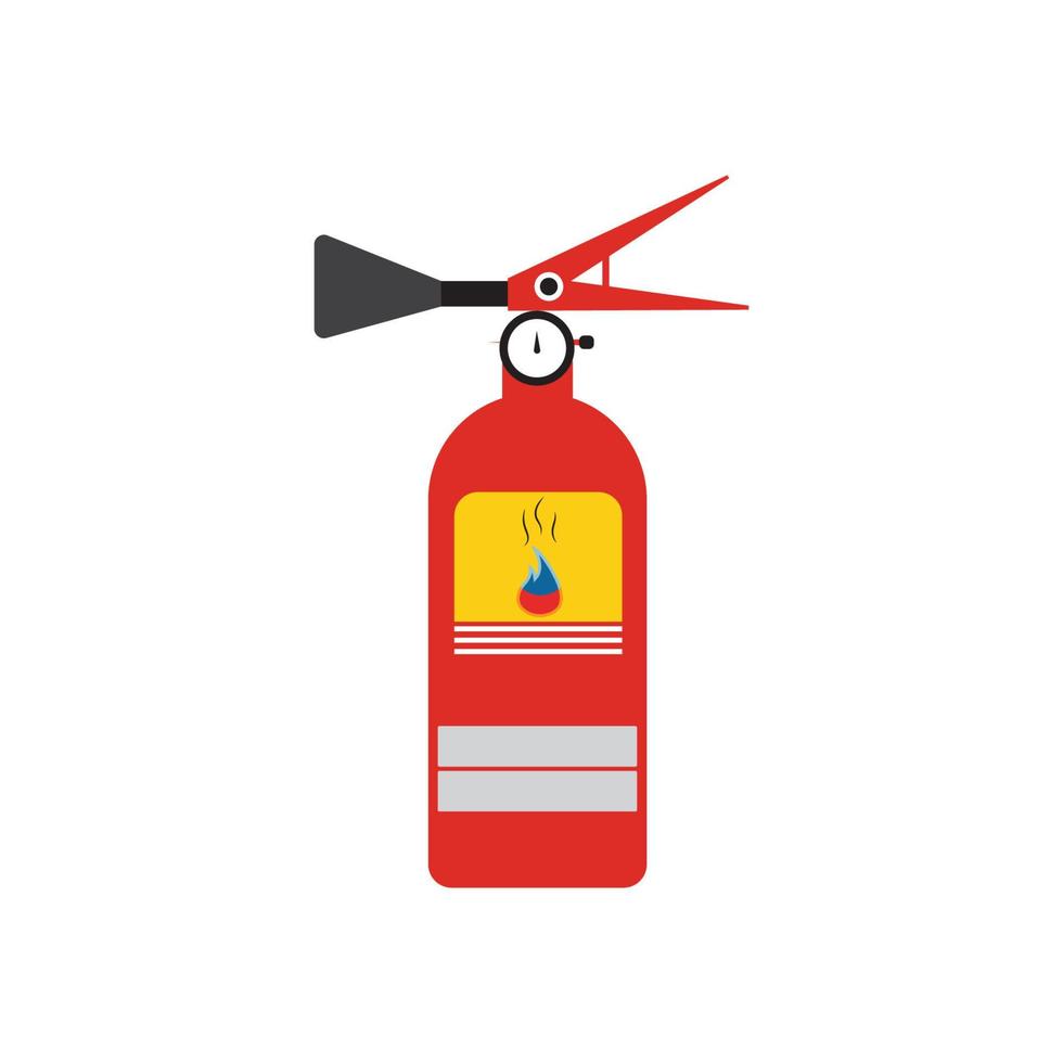 Fire extinguisher icon, protection equipment,emergency sign,safety symbol vector