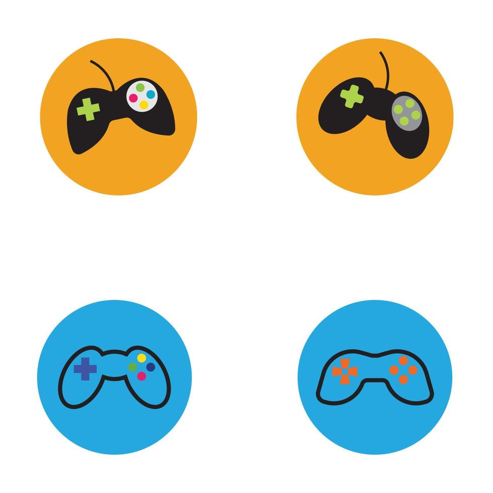 Joystick sign vector  icon. Video game symbol illustration