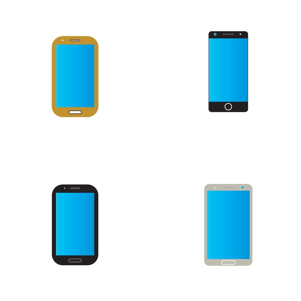 Phone icon vector illustration background