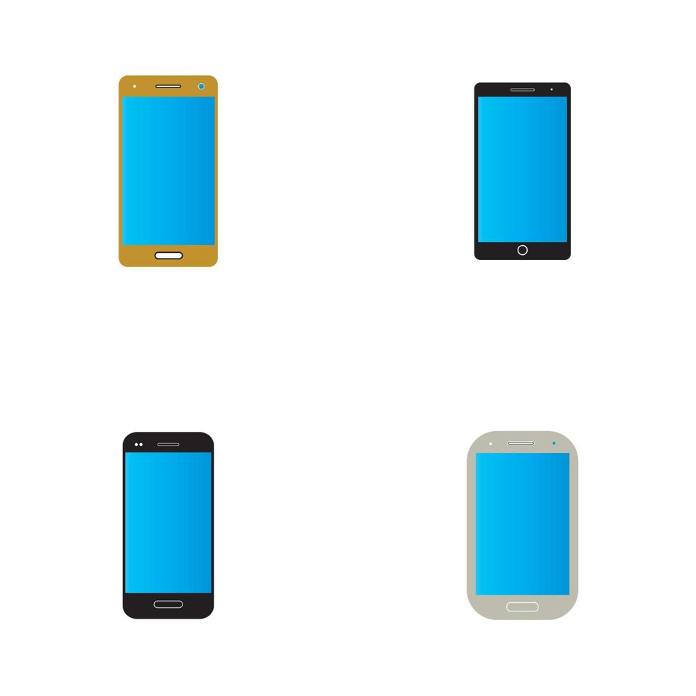 Phone icon vector illustration background