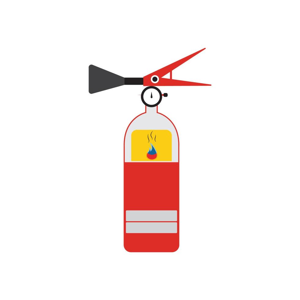 Fire extinguisher icon, protection equipment,emergency sign,safety symbol vector