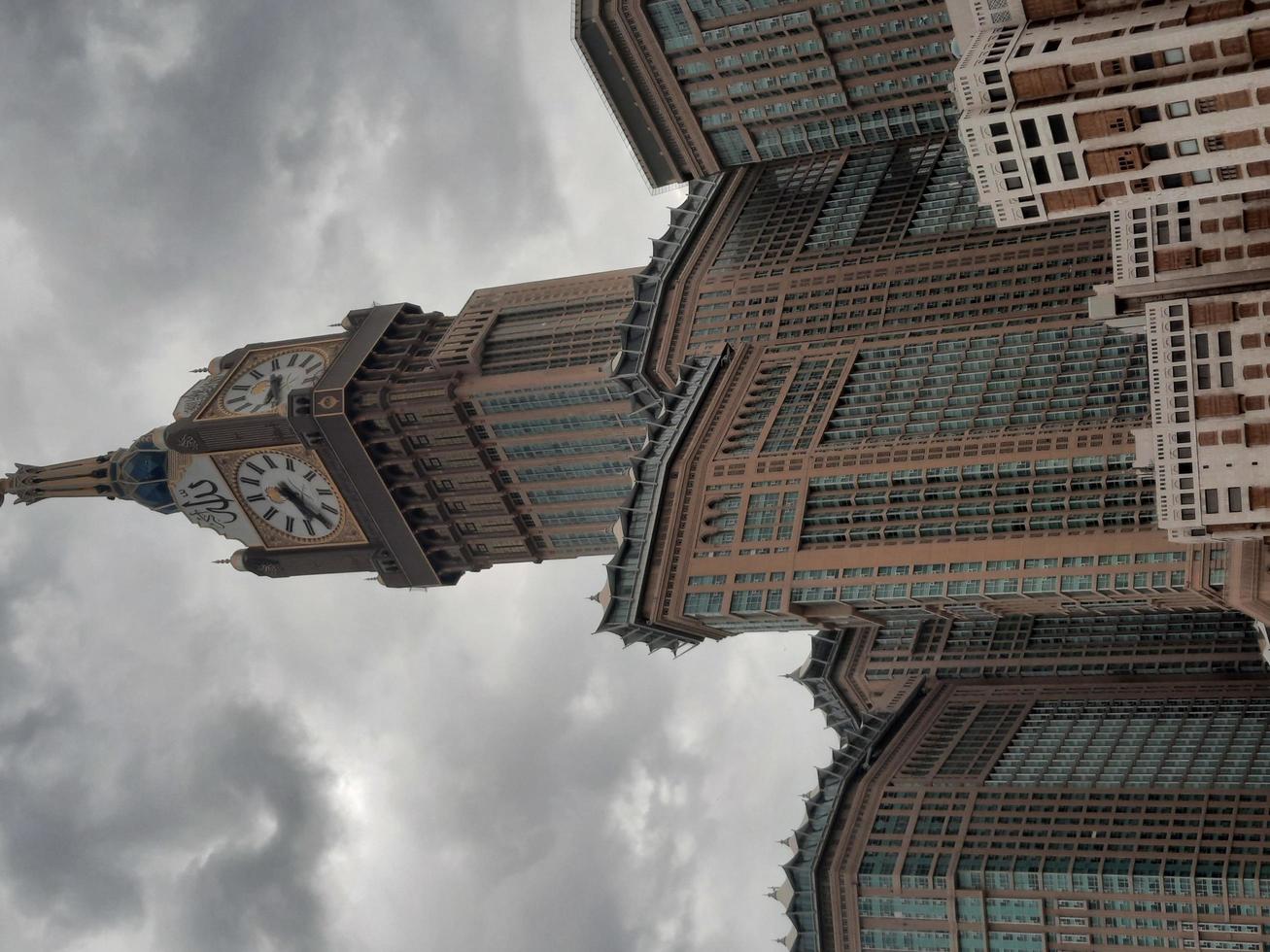 Makkah, Saudi Arabia, 2021 - Beautiful View of The Makkah Royal Clock Tower photo