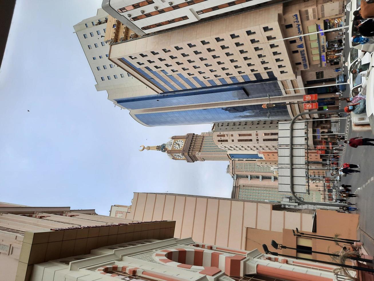 Makkah, Saudi Arabia, 2021 - Beautiful View of The Makkah Royal Clock Tower photo