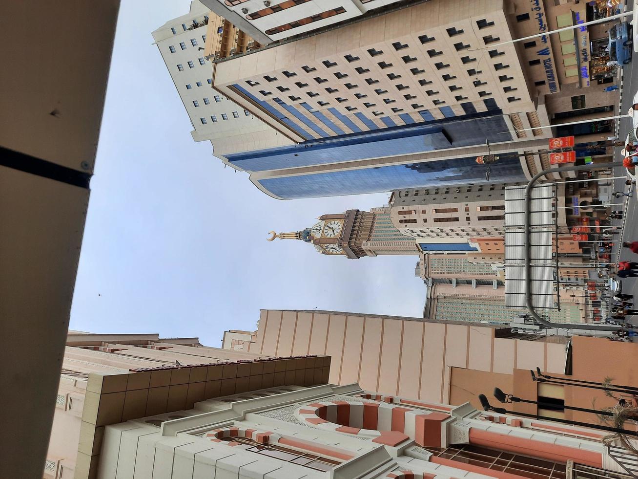 Makkah, Saudi Arabia, 2021 - Beautiful View of The Makkah Royal Clock Tower photo