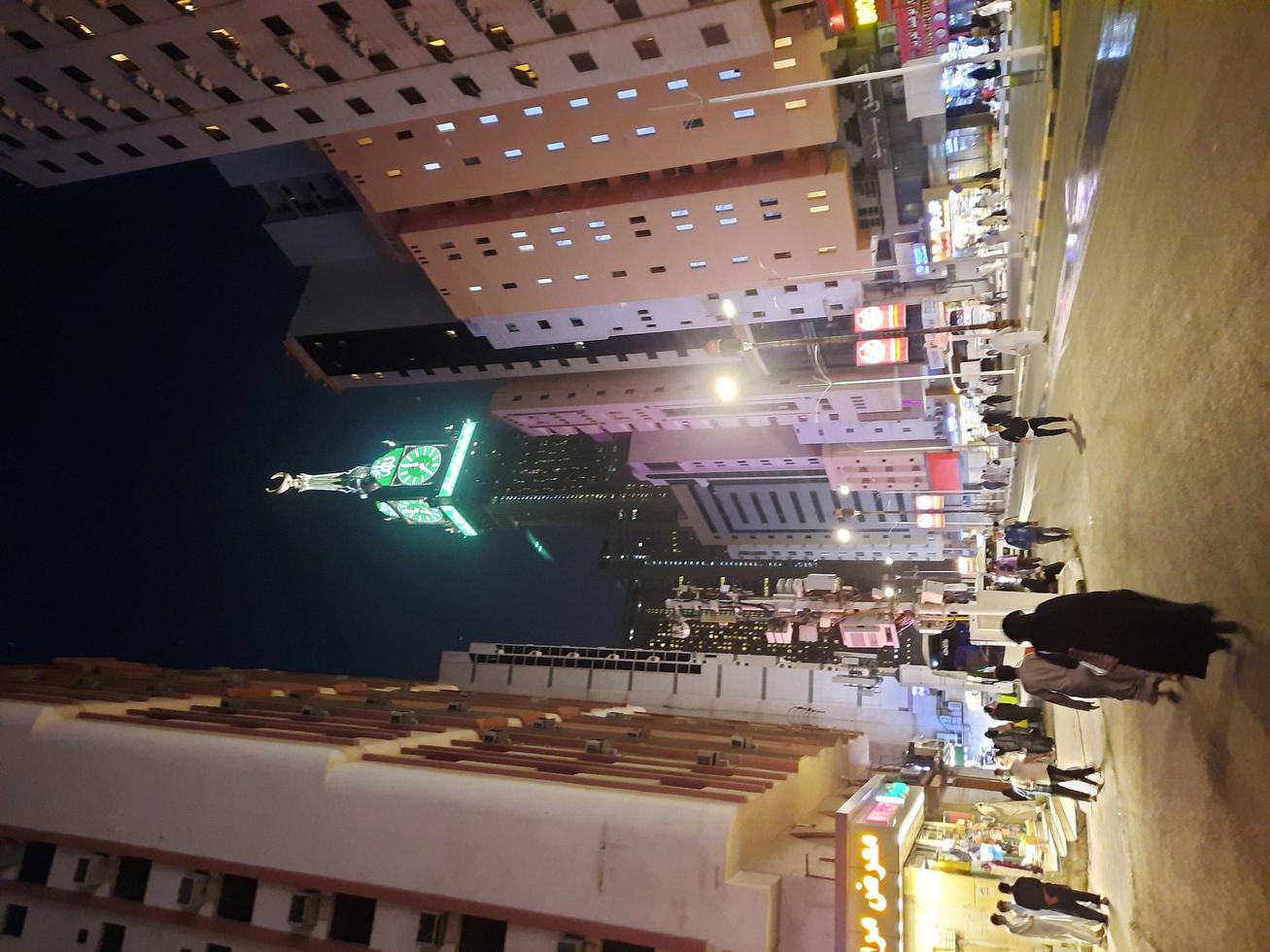 Makkah, Saudi Arabia, 2021 - Beautiful View of The Makkah Royal Clock Tower photo