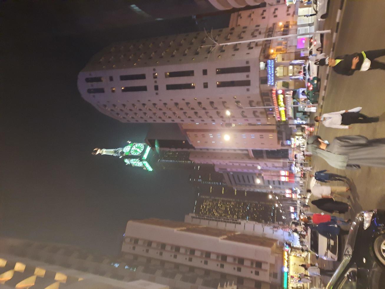 Makkah, Saudi Arabia, 2021 - Beautiful View of The Makkah Royal Clock Tower photo