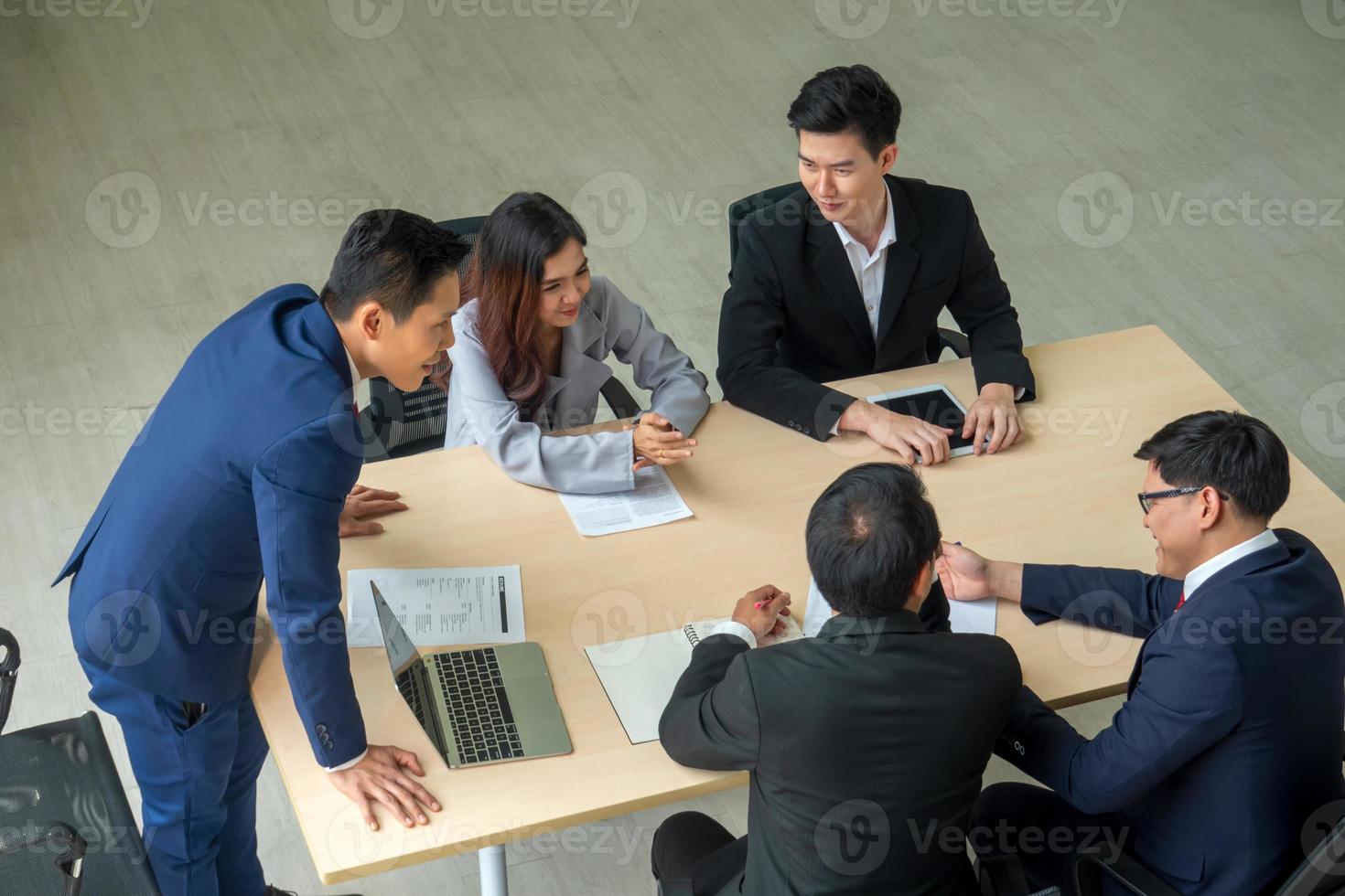 Business peeople meeting in office photo