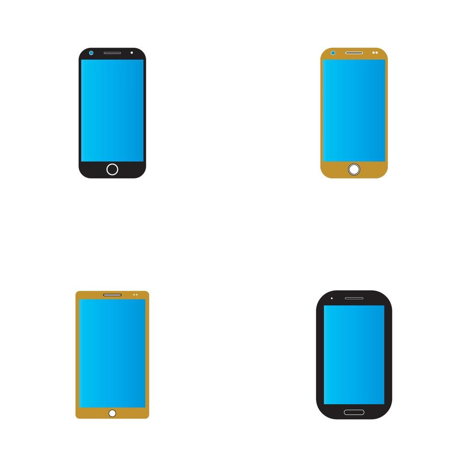 Phone icon vector illustration background