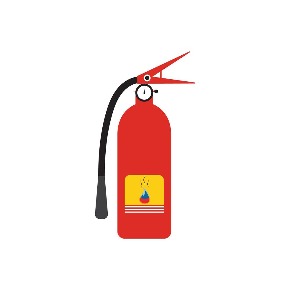 Fire extinguisher icon, protection equipment,emergency sign,safety symbol vector