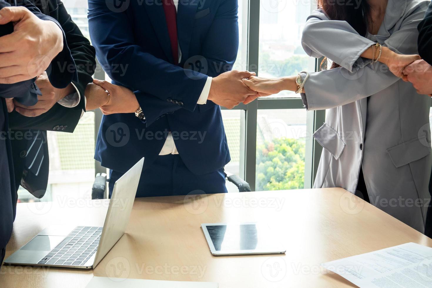 business people unity concept photo