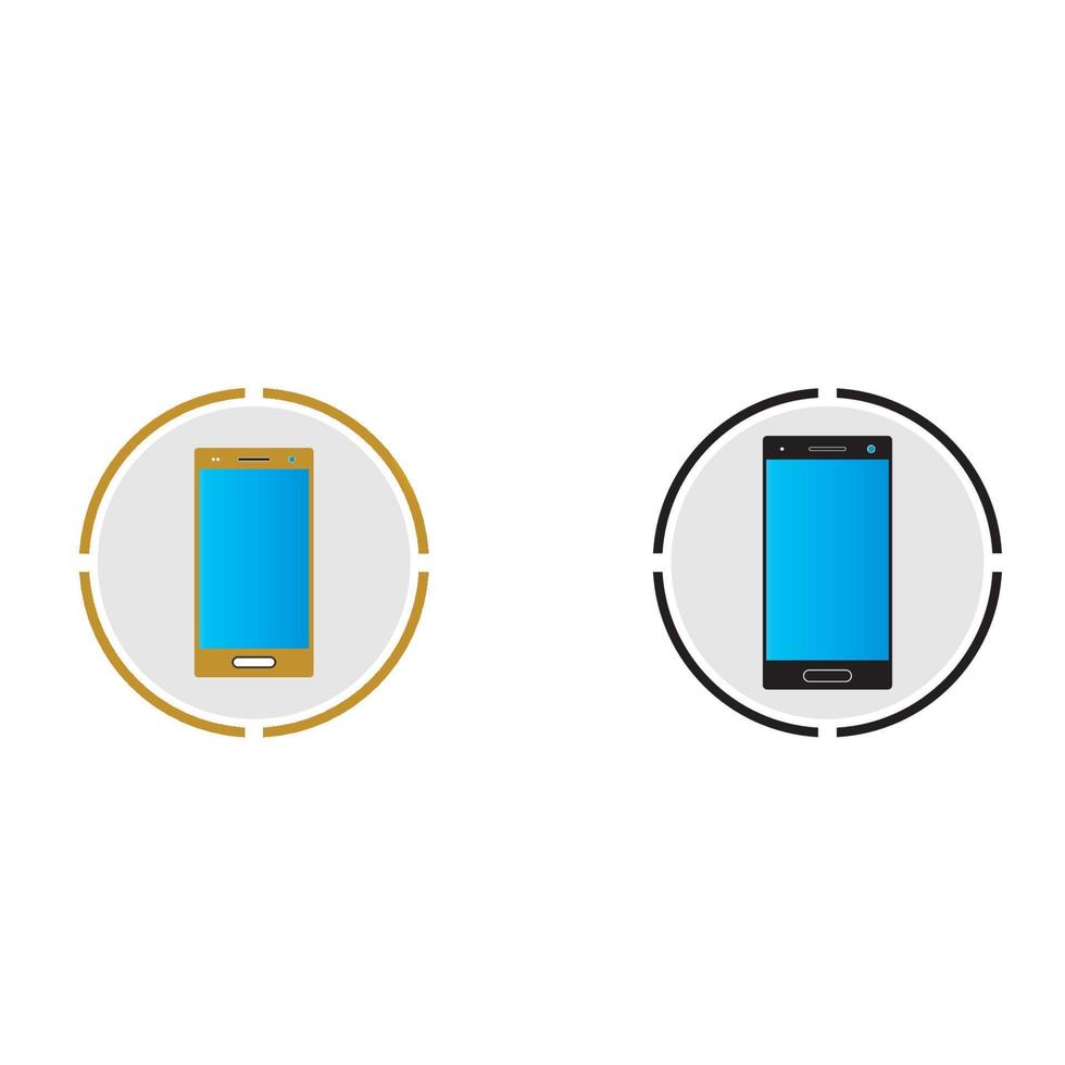 Phone icon vector illustration background