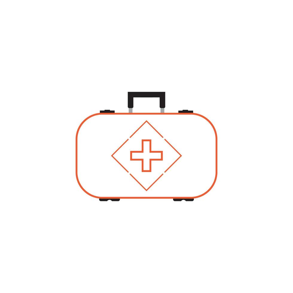 First aid icon on white background vector