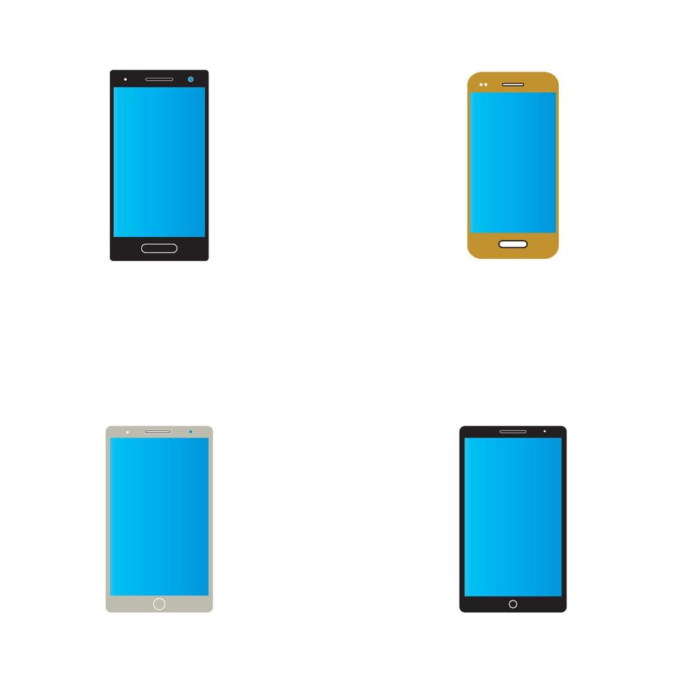Phone icon vector illustration background
