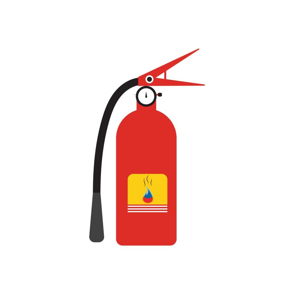 Fire extinguisher icon, protection equipment,emergency sign,safety symbol vector