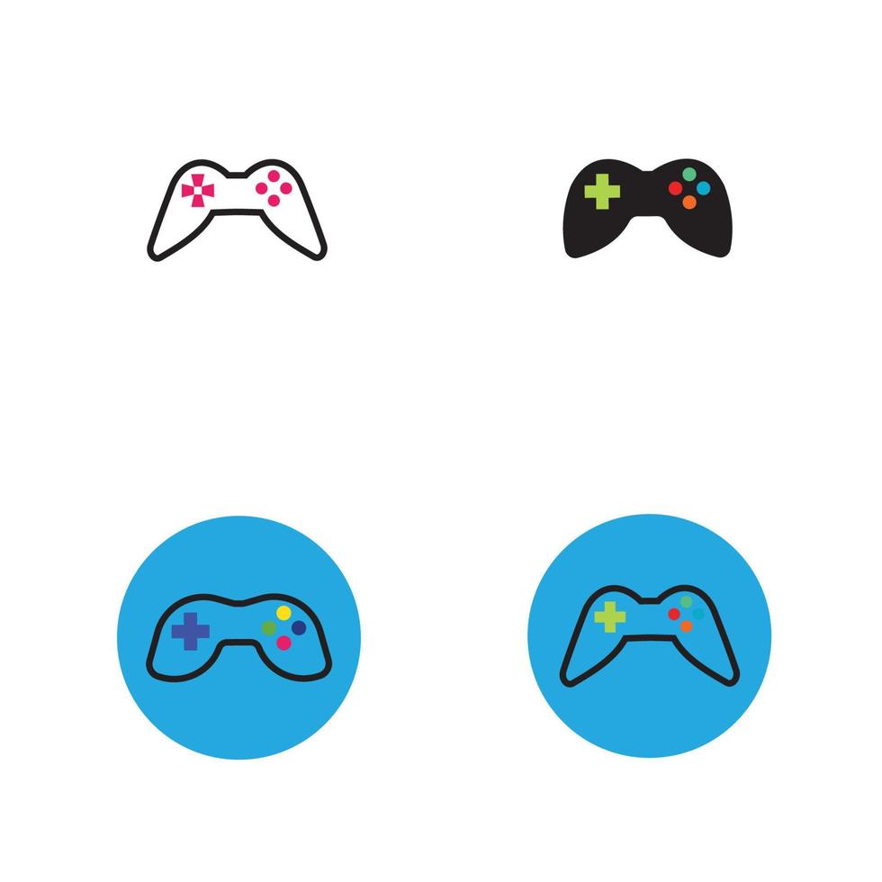 Joystick sign vector  icon. Video game symbol illustration