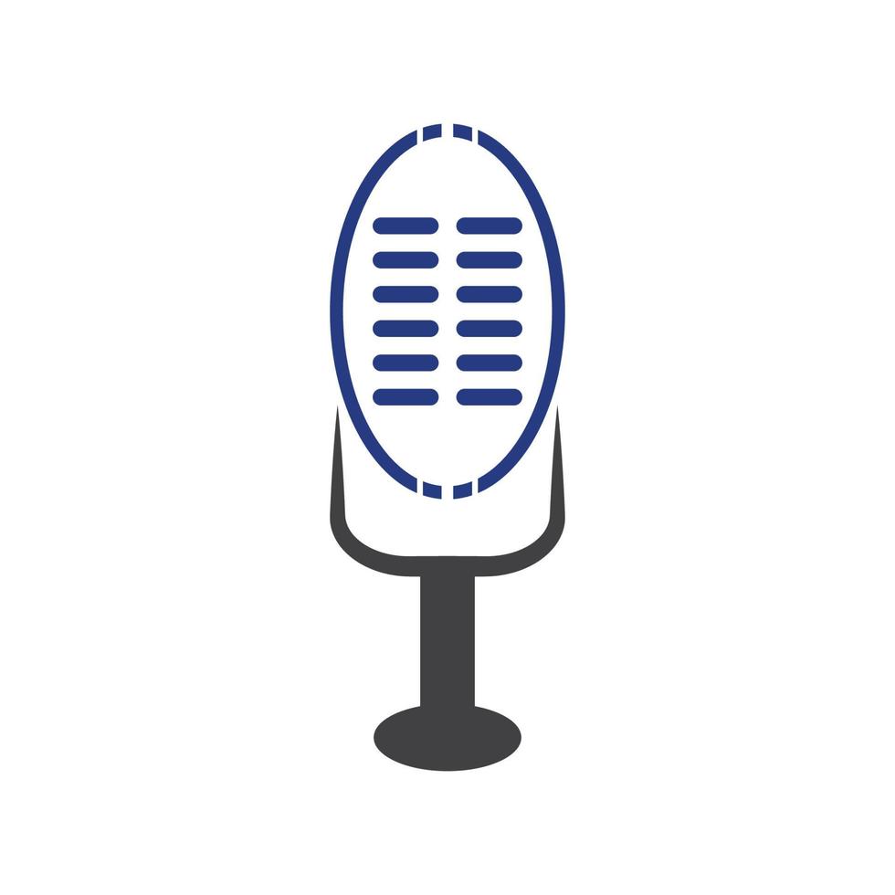 Microphone symbol design icon vector background 7109063 Vector Art at Vecteezy