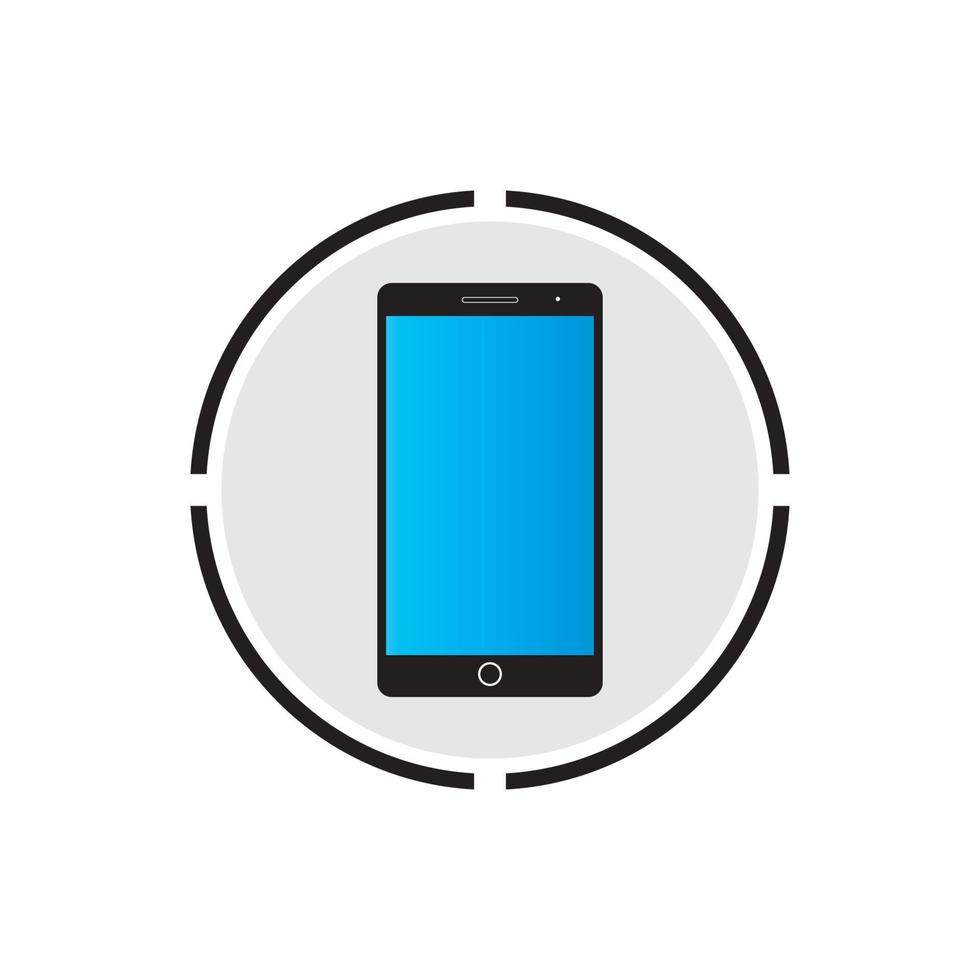 Phone icon vector illustration background