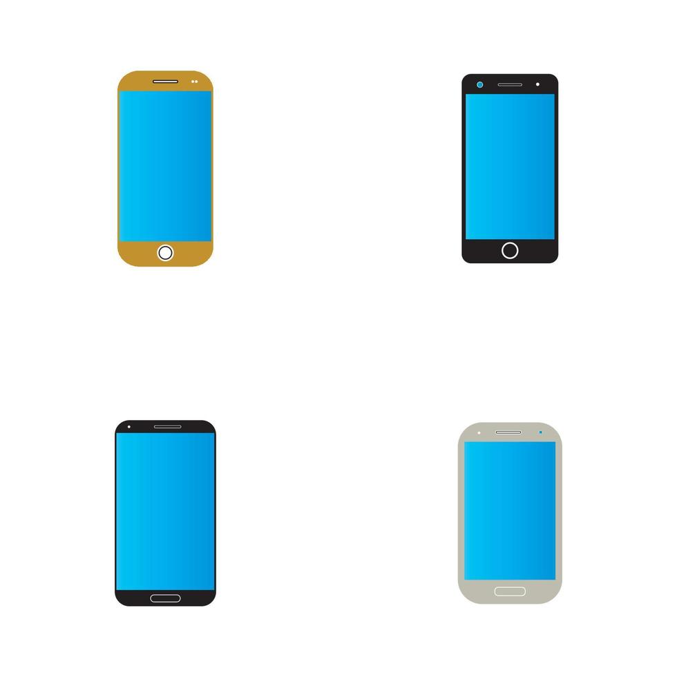 Phone icon vector illustration background