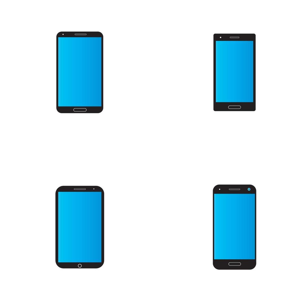 Phone icon vector illustration background