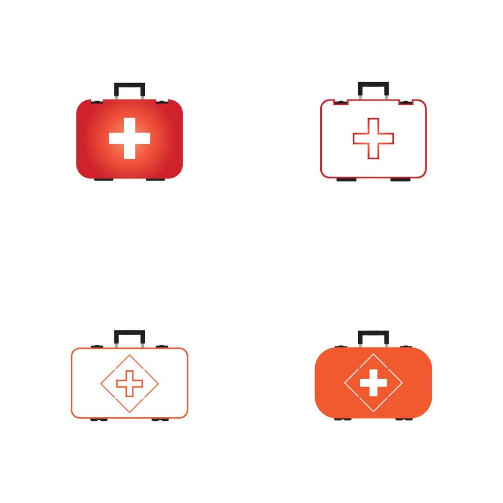 First aid icon on white background vector