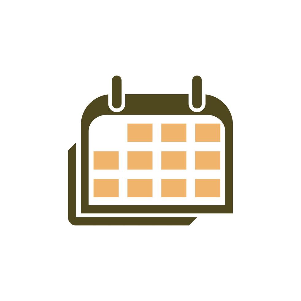 Calendar icon illustration vector background