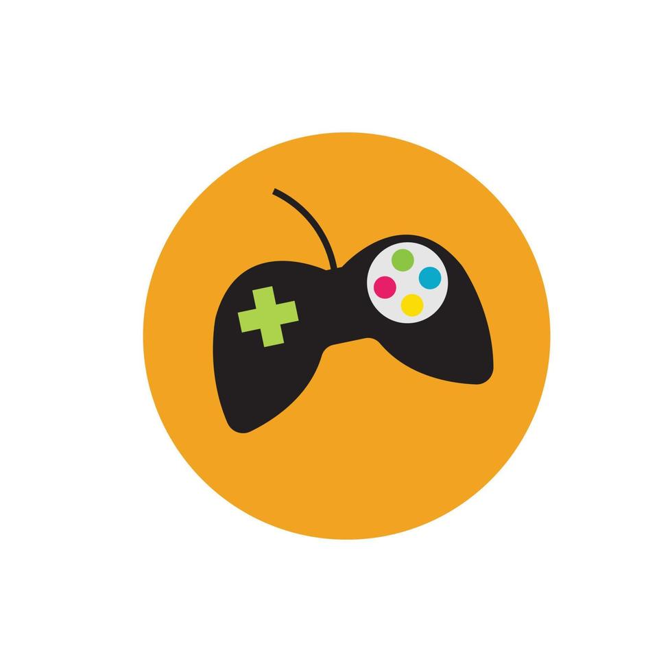 Joystick sign vector  icon. Video game symbol illustration